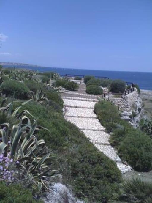 Villa Sebastian- Incomparabile Vista Sul Mare Plemmirio Exterior foto